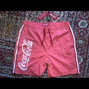 Kith Coca Cola men’s shorts/bathingsuit/swimtrunks
